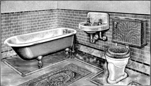 højskab badeværelse